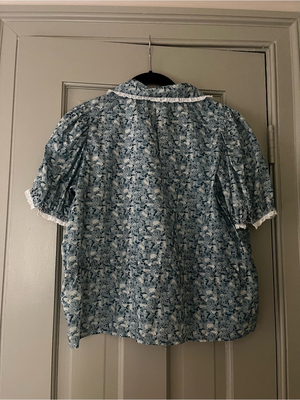 Christy Dawn Clementine top in Lapis Orchard, size XS - Picture 3 of 5